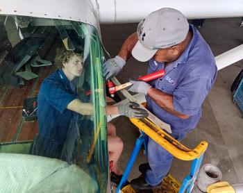 Nathaniel's work placement with MAF