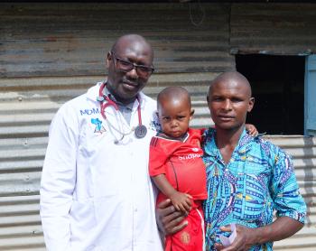 3-year-old Elisha receives free treatment