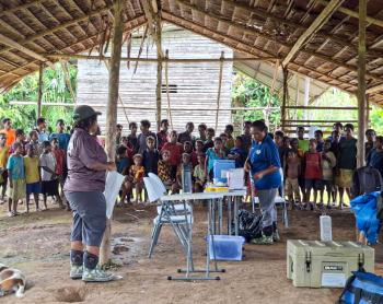 Community polio vaccine programme