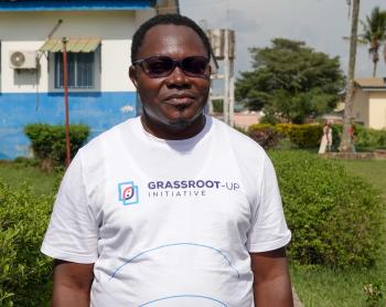 Richard Watchinou, Country Director of SOS Children’s Villages Guinea.