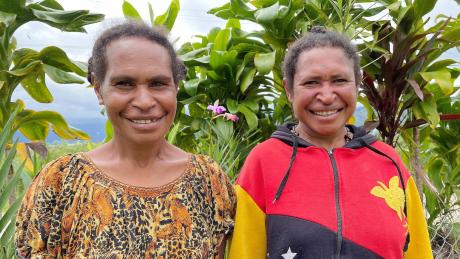 Joyce and Vero, two faithful sisters who are keen to take God's love across mountains