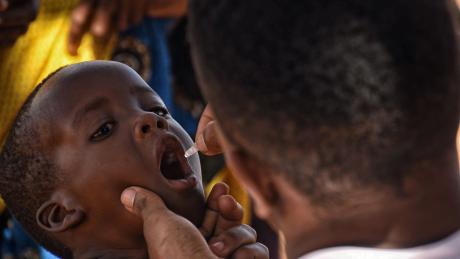Polio Vaccination in Tanzania