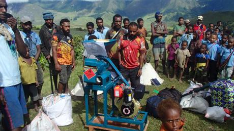 Rice mill serves up food security for remote village | MAF International
