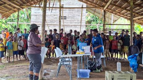 Community polio vaccine programme