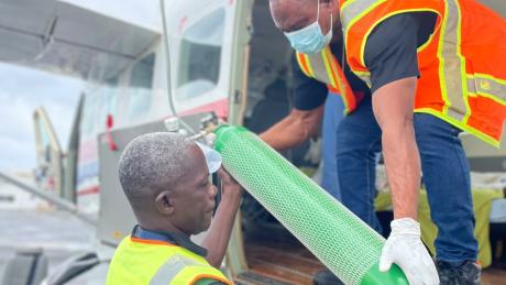 During a Medical flight 