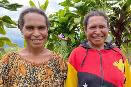 Joyce and Vero, two faithful sisters who are keen to take God's love across mountains