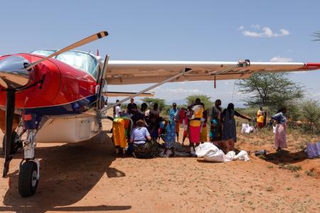 MAF plane in Sesia