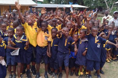 Grace Christian Academy students