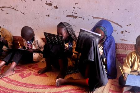 Children in the classroom