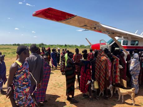 Churh planting airstrip