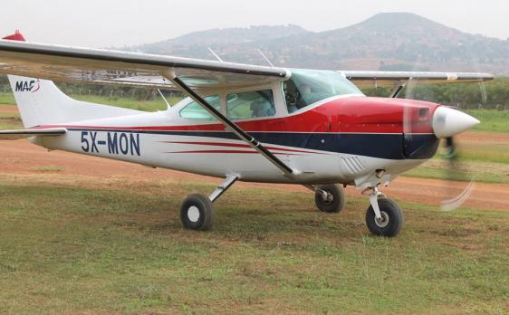 2016 Pilot Wim Hobo, new Cessna 182 pilot, South Sudan, Sept 2016