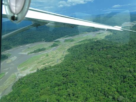 MAF flew over Heggegio river