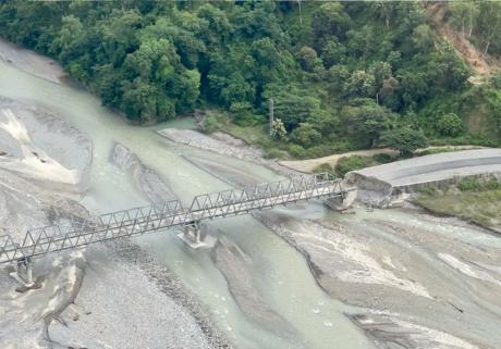 Aerial Survey flight Timor-Leste
