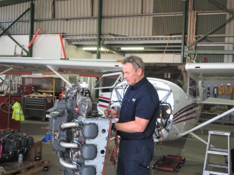 Engineer Glenn working in Mareeba