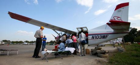 MAF provision of medical evacuation flights for injured patients following the 2010 earthquake in Haiti