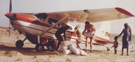 MAF delivering relief supplies in response to the famine in Chad