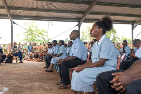 Graduation at Nomad Mougulu Highschool