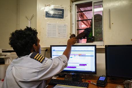 MAF office at Elcho Island