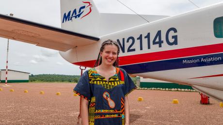 remote communities An MAF plane visited four destinations in one day, bringing partners to