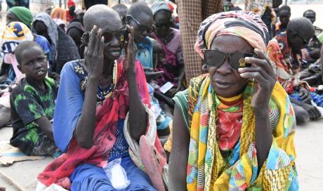 Two ladies have their sight restores after successful surgery for Cataracts