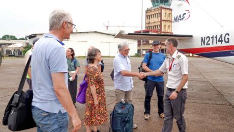 Long distances and big needs in Guinea