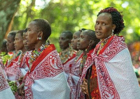 Ladies singing