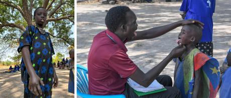 Ten-year-old Machut Nial Dut and 6 years old Bol Dut Akot 