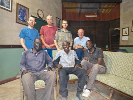 TEAM staff photo after the resumption of the FM radio