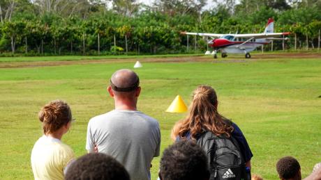 MAF aircraft landing