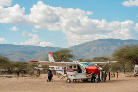 MAF plane in Malambo