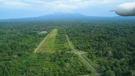 Buin airstrip in Bougainville