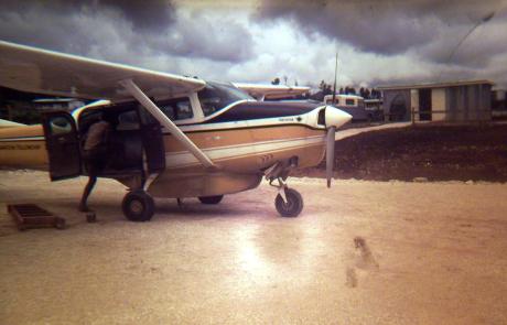 A plane on a tarmac