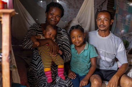 Urbain Marius Esperance, one of the project beneficiaries, Ambalamanasy Caro II, Toamasina