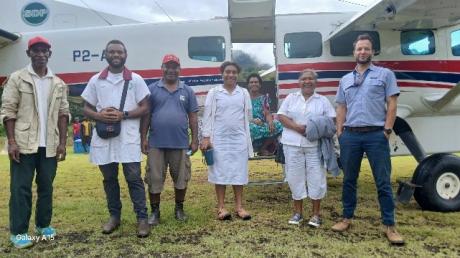 The team that flew to Kaiam