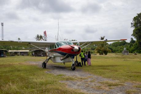 MAF plane in Bougainville