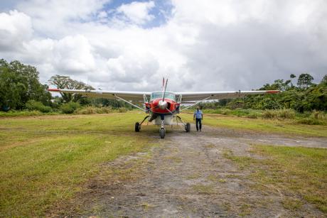 MAF plane in Bougainville