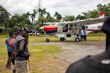 MAF plane in Bougainville